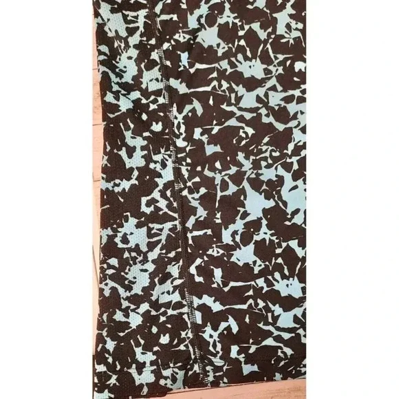 Nike Dri-Fit Running Racerback Tank Top Womens Size XS Black Aqua Sportswear - Picture 5 of 6